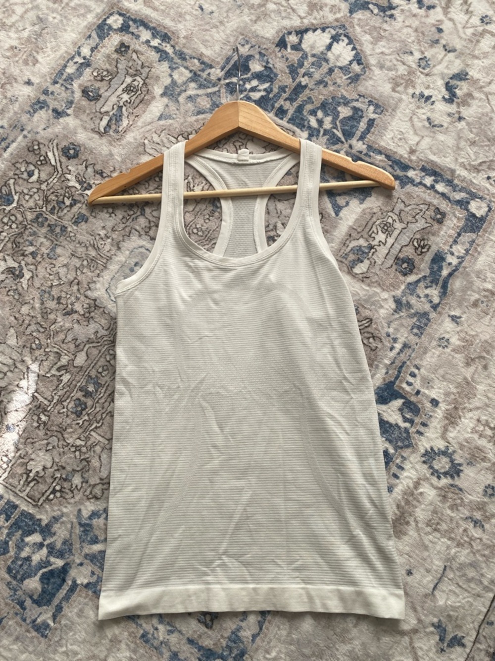 lululemon athletica White Racerback Swiftly Tech Tank Top
